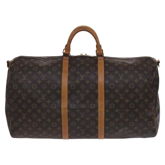 LOUIS VUITTON Monogram Keepall Bandouliere 60 Boston Bag M41412 - Picture 13 of 16